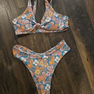 Floral Paisley Bikini Set